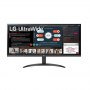 LG | 34WP500-B | 34 " | IPS | UltraWide FHD | 21:9 | Warranty 24 month(s) | 5 ms | 250 cd/m² | Black | Headphone Out | HDMI port - 2